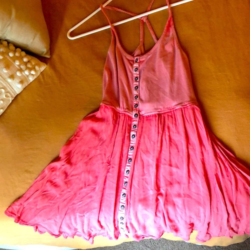 Pink summer dress